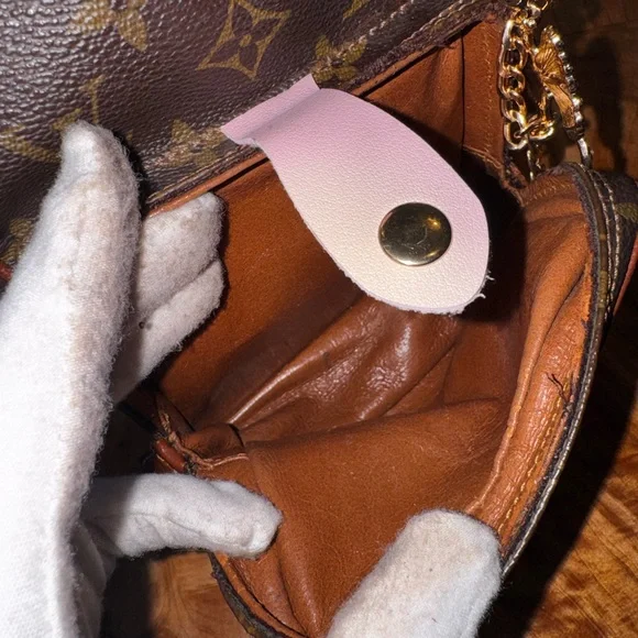 Louis vuitton amazon mini crossbody bag repurposed vintage - Picture 11 of 16